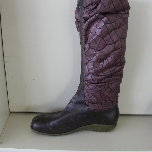 Naot Burgundy Boots - Picture 7 of 12